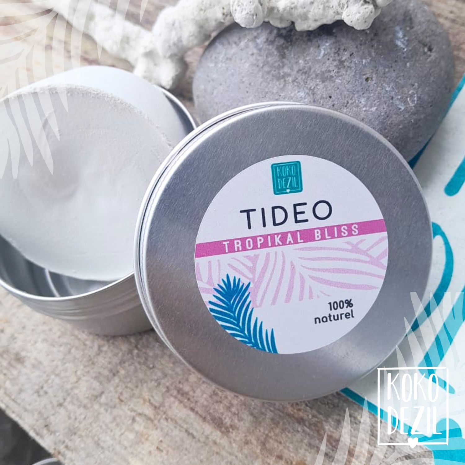 Déodorant TIDEO Tropikal Bliss by KOKODEZIL / 90g