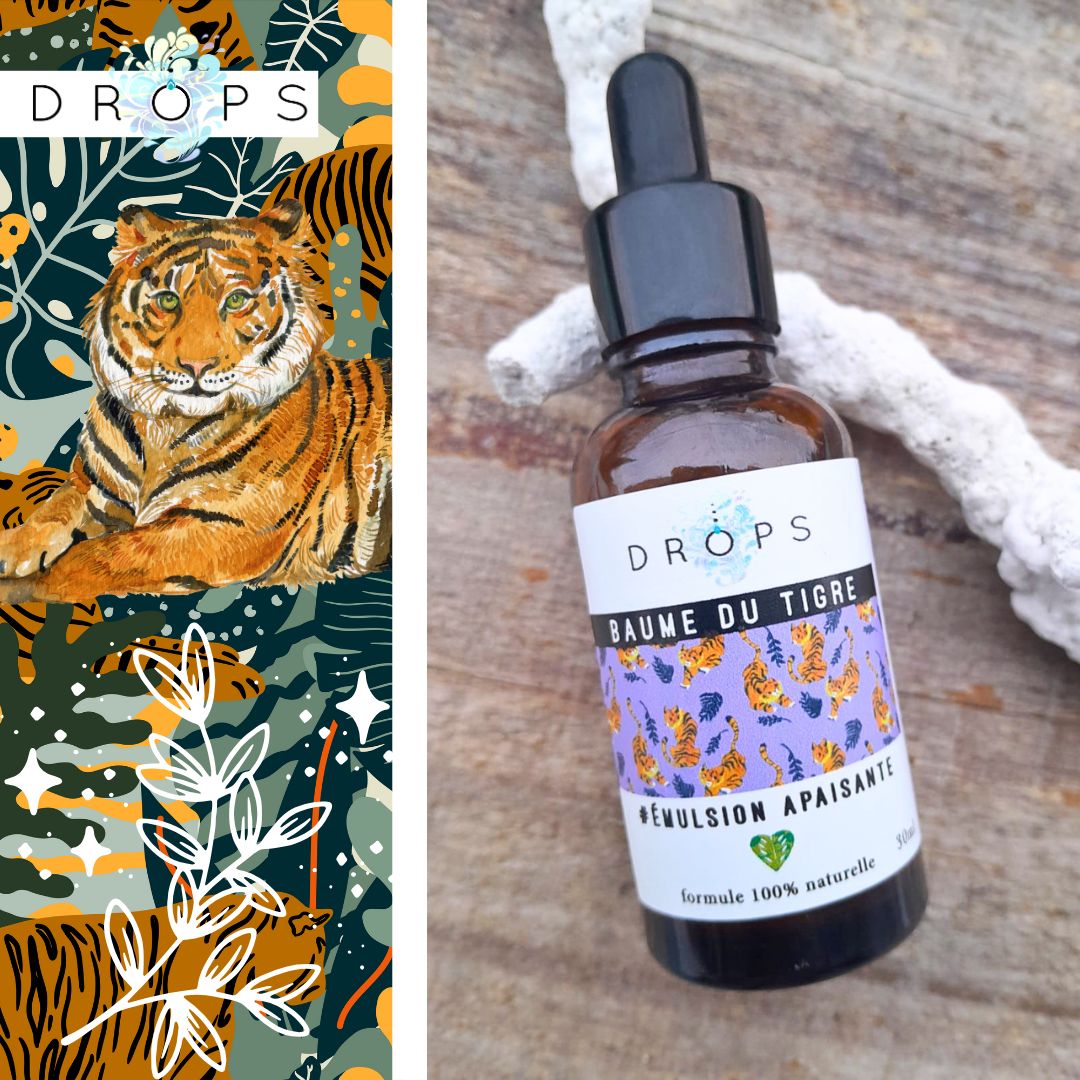 Emulsion apaisante &quot;Baume du Tigre&quot; DROPS / 30ml