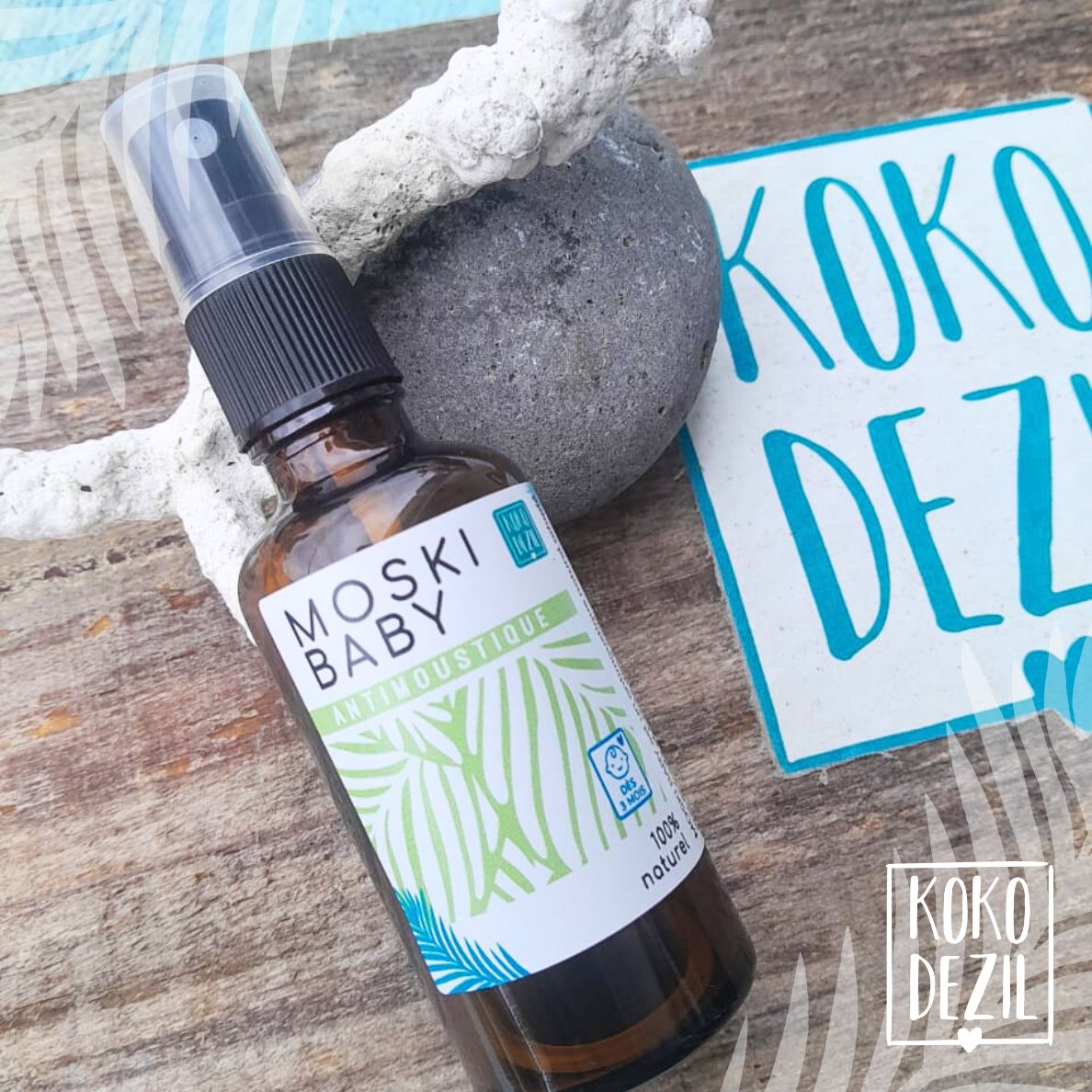 Antimoustique MOSKI BABY by KOKODEZIL / 50ml