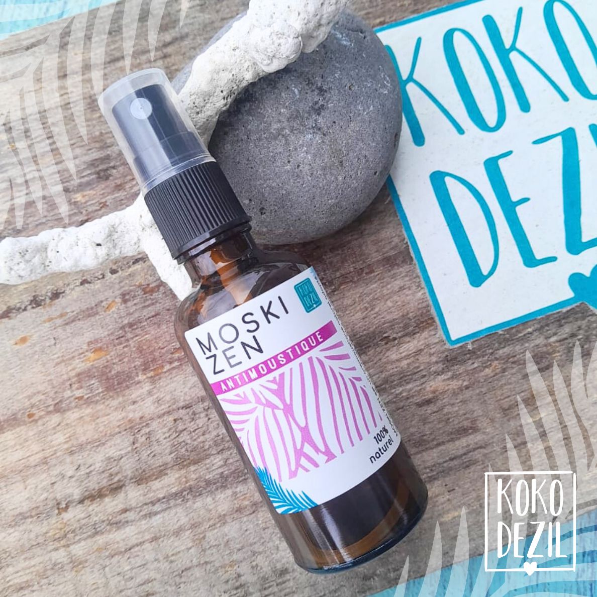 Antimoustique MOSKI ZEN by KOKODEZIL / 50ml