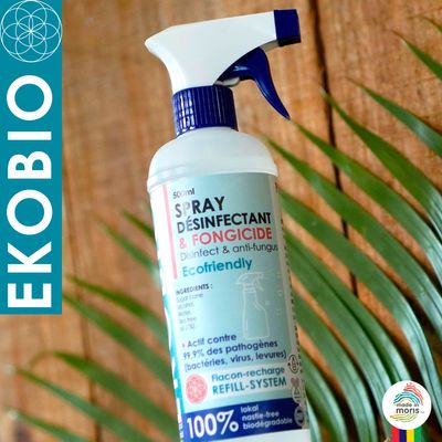 Spray désinfectant et fongicide écologique EKOBIO