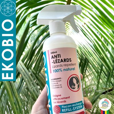 Répulsif anti-lézards naturel et écologique EKOBIO