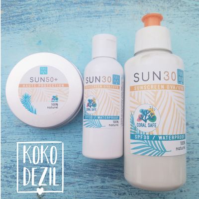 Lait solaire minéral SUN30 by KOKODEZIL / SPF30