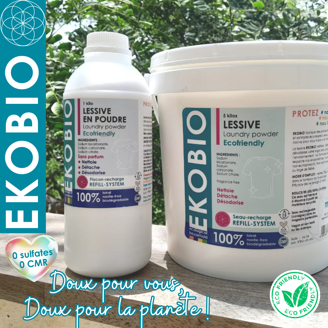 Lessive écologique EKOBIO / 5 kilos