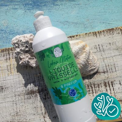 Liquide vaisselle concentré LAKAZ NATURE / 500ml et 5L