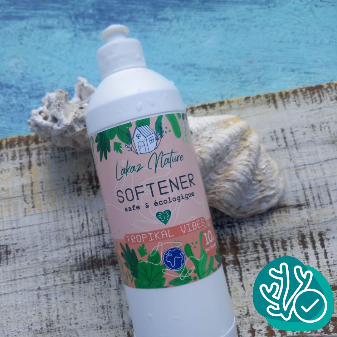 Softener concentré parfumé LAKAZ NATURE (parfum naturel) / 500ml et 5L