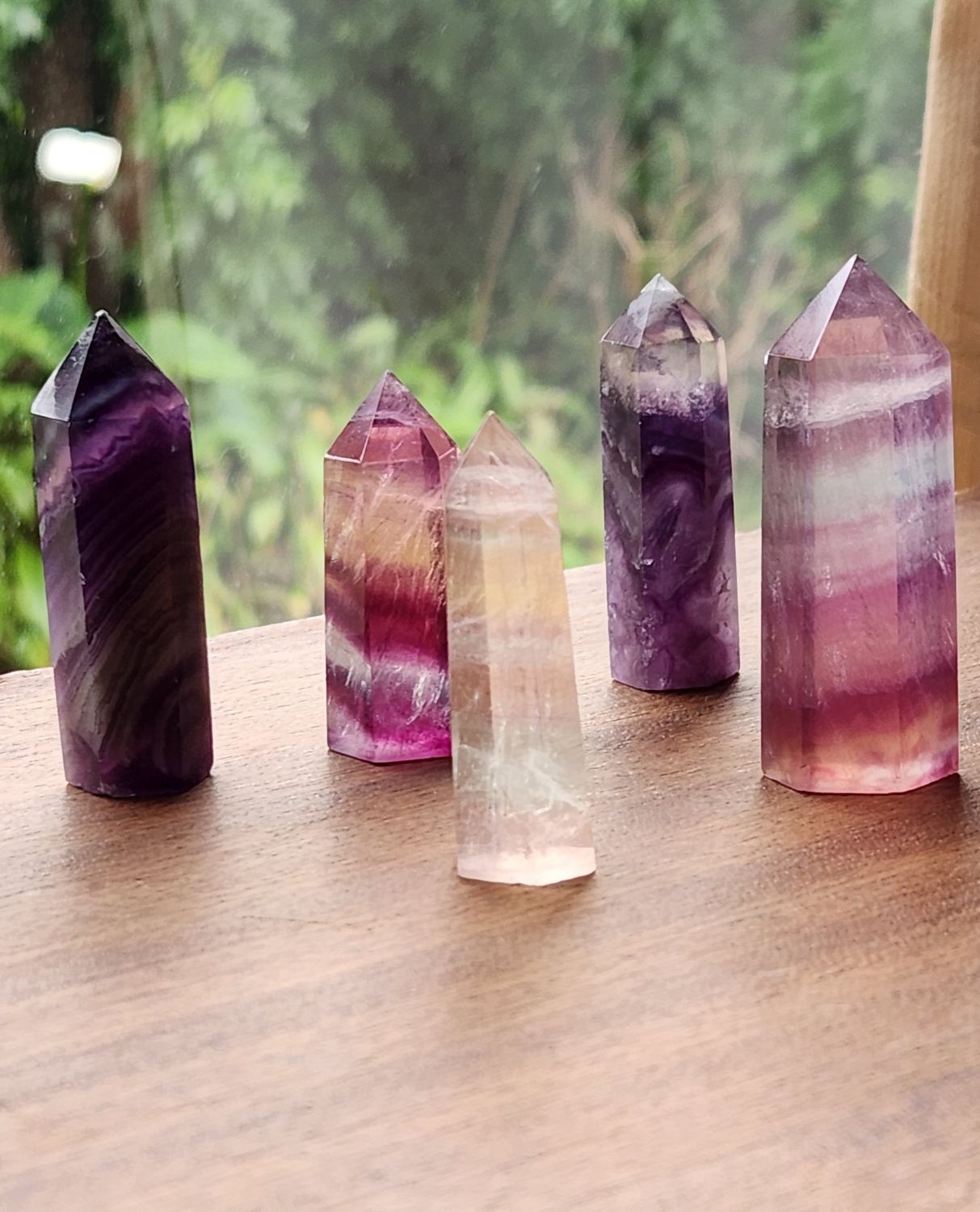 Fluorite Obelisks