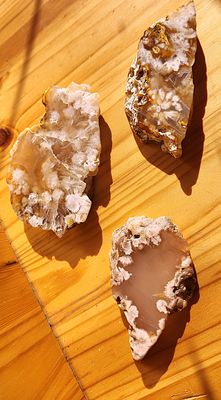 Flower Agate slabs