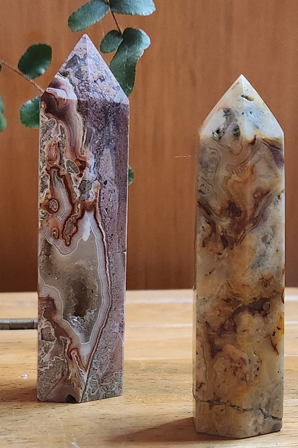 Mexican Crazy Lace Obelisks