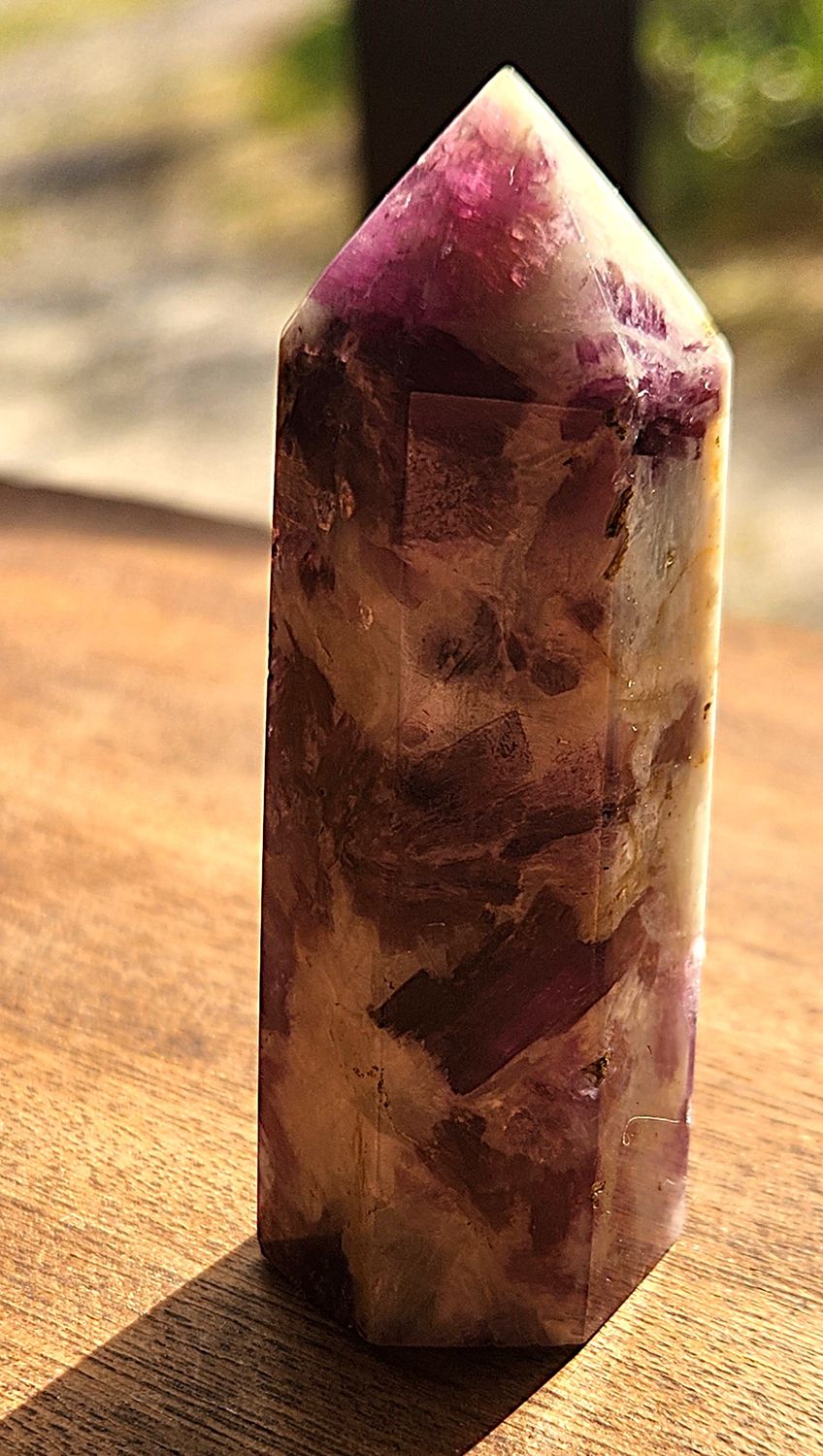 Lepidolite Obelisk