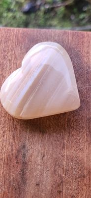 Silk Agate Heart