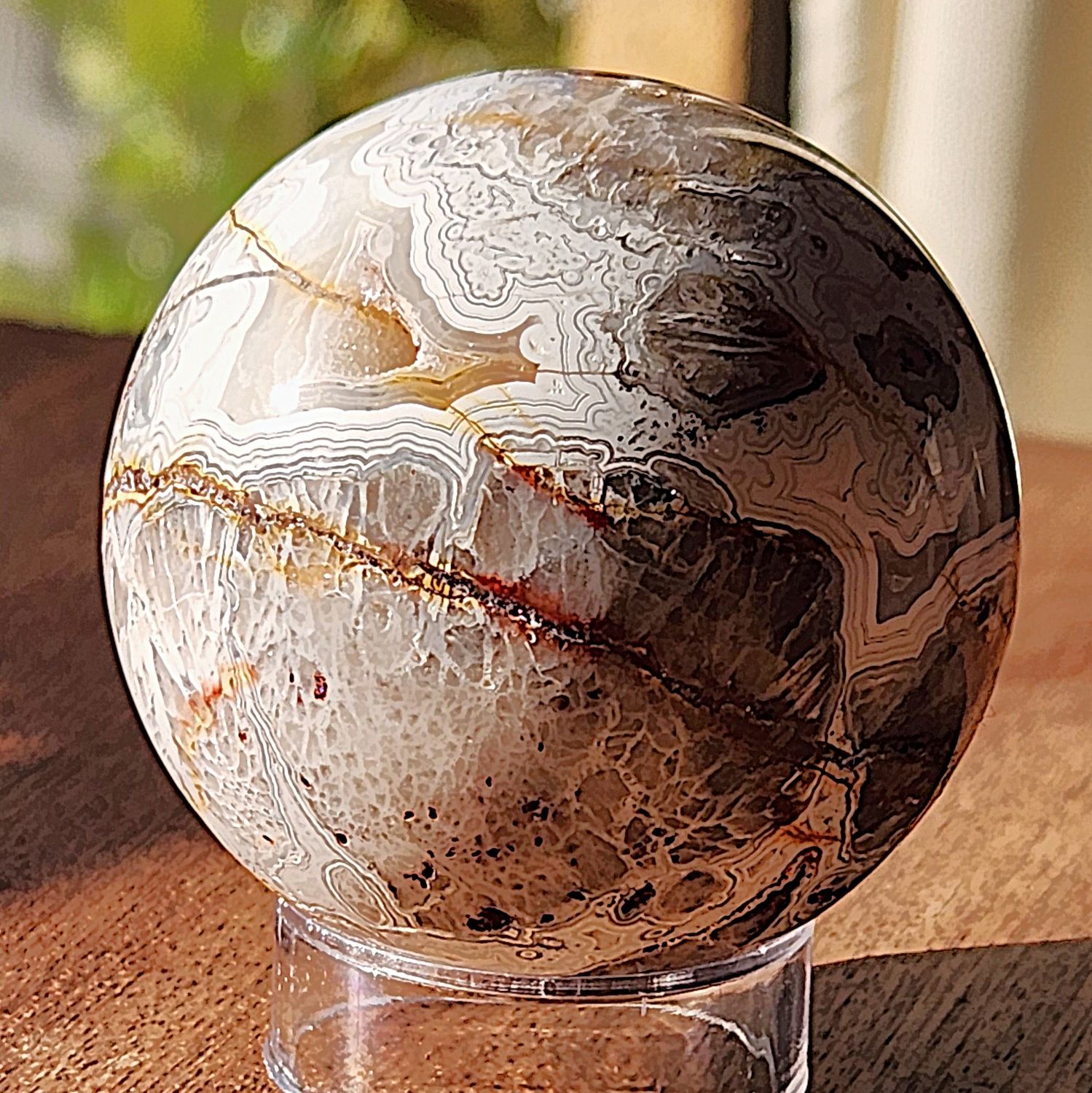 Mexican Crazy Lace Sphere
