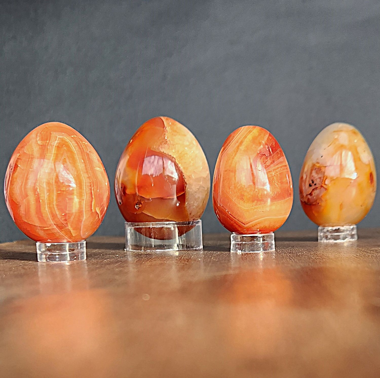 Red Agate Eggs