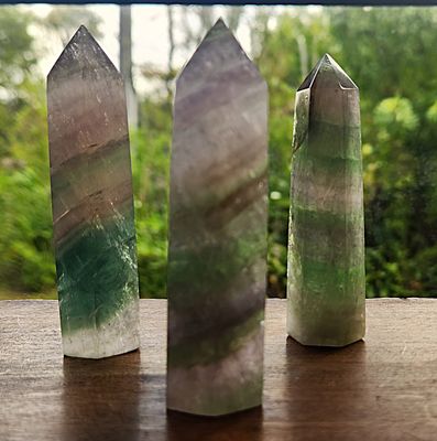 Green Fluorite Obelsiks