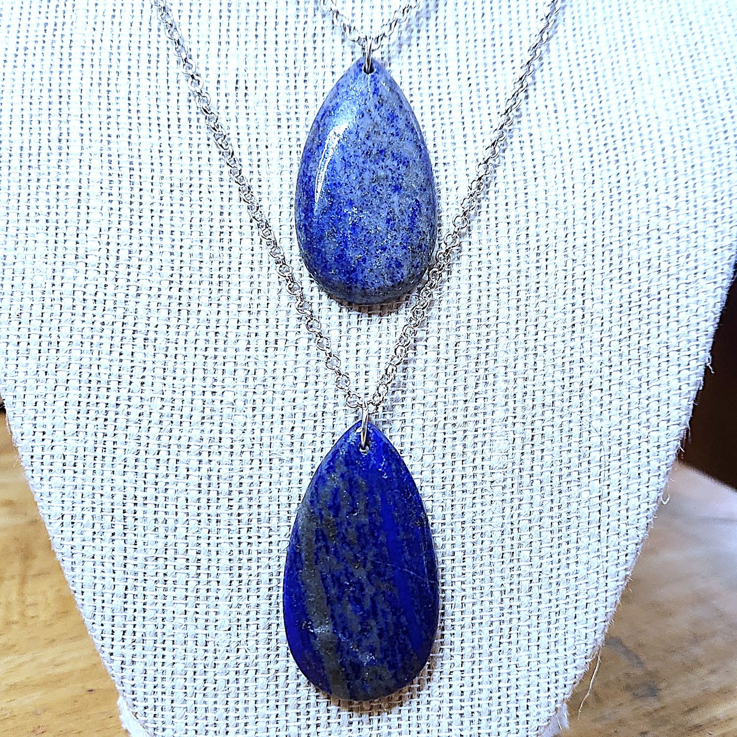 Lapis Lazuli Teardrop Pendant