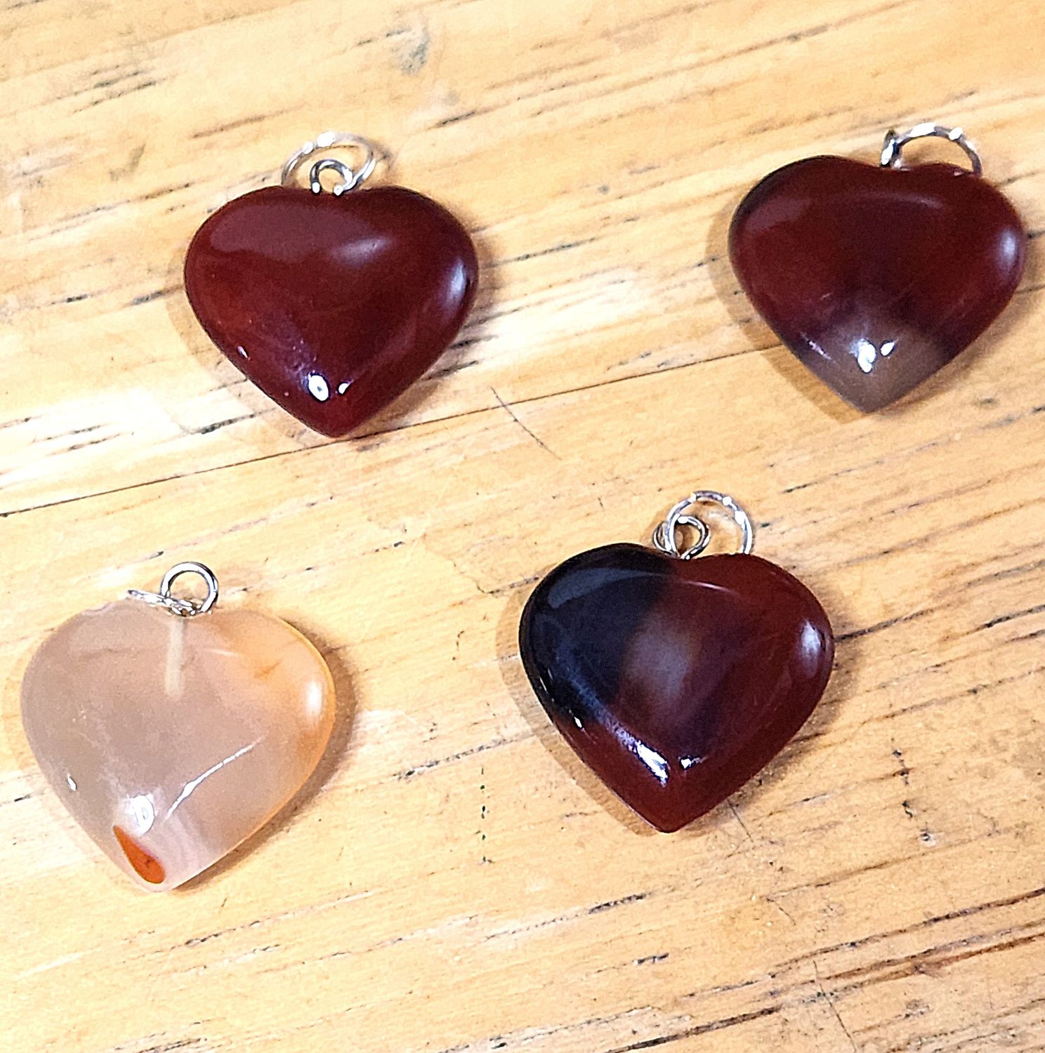 Sardonyx Heart Pendant