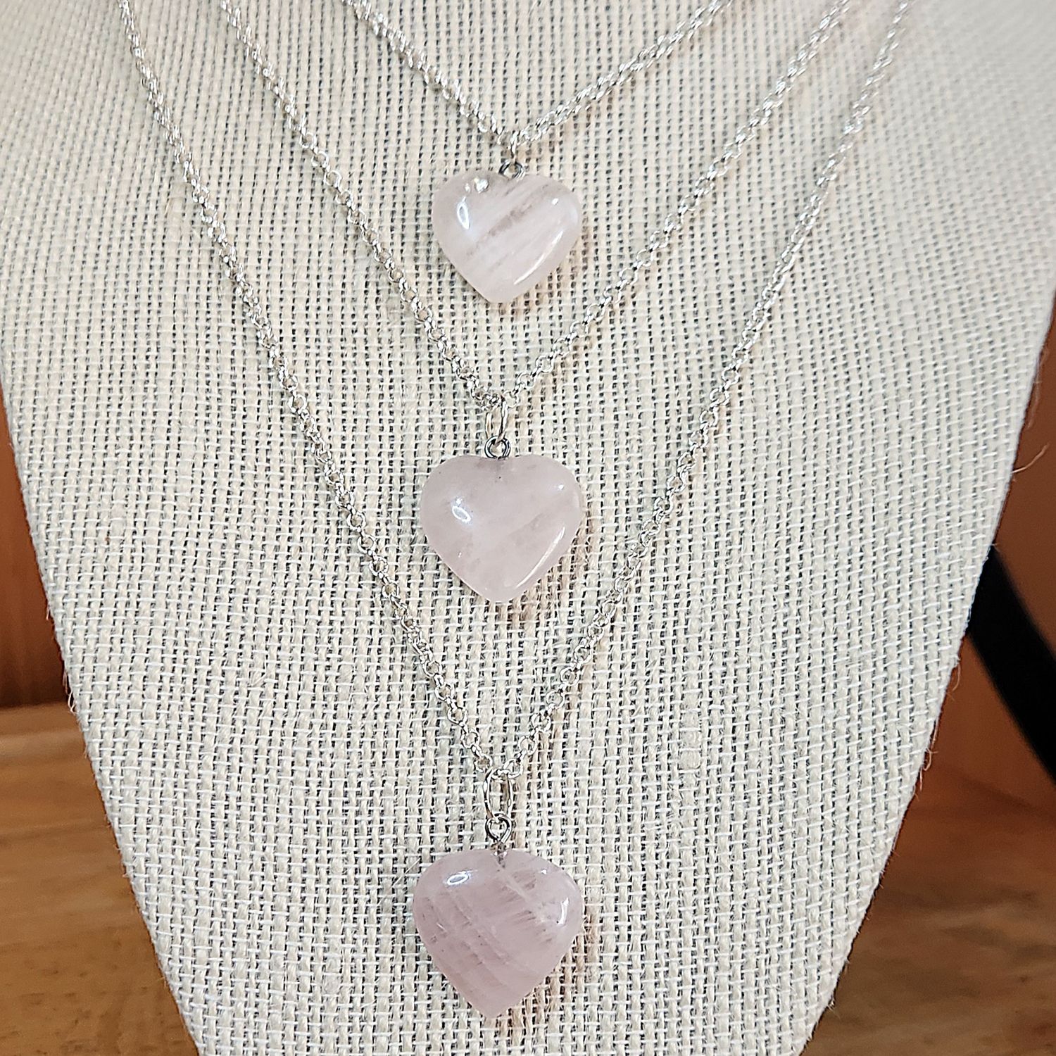 Rose Quartz Pendants