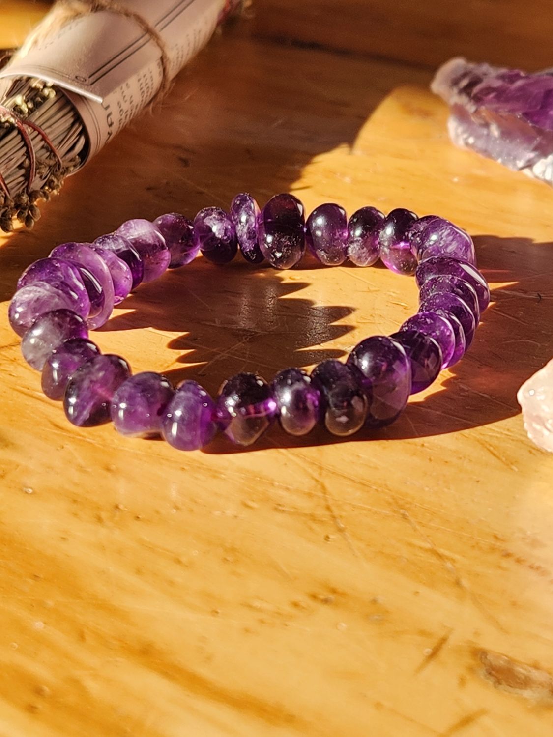 Amethyst Nugget Bracelet