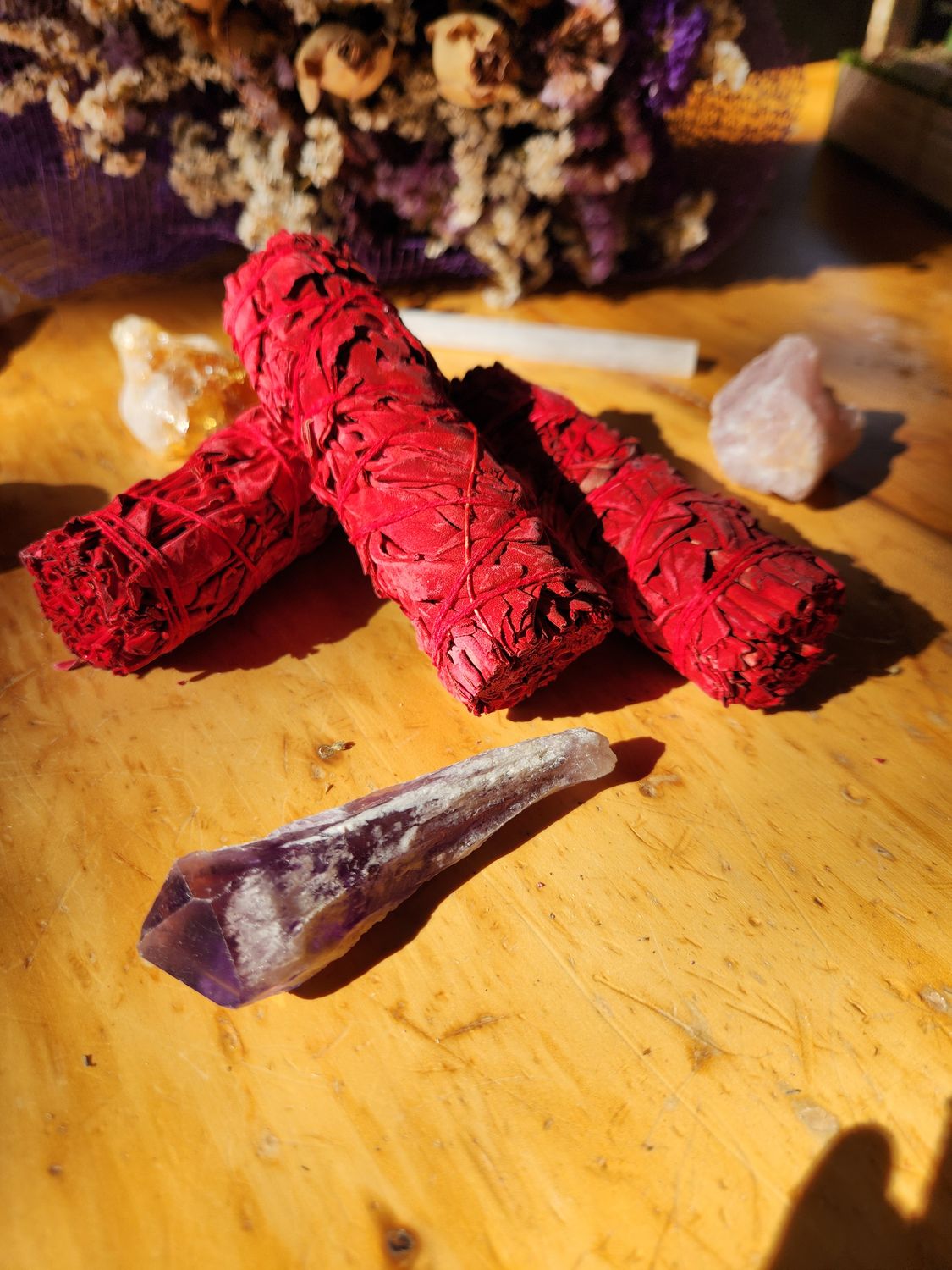 Dragons Blood Sage Smudge Sticks