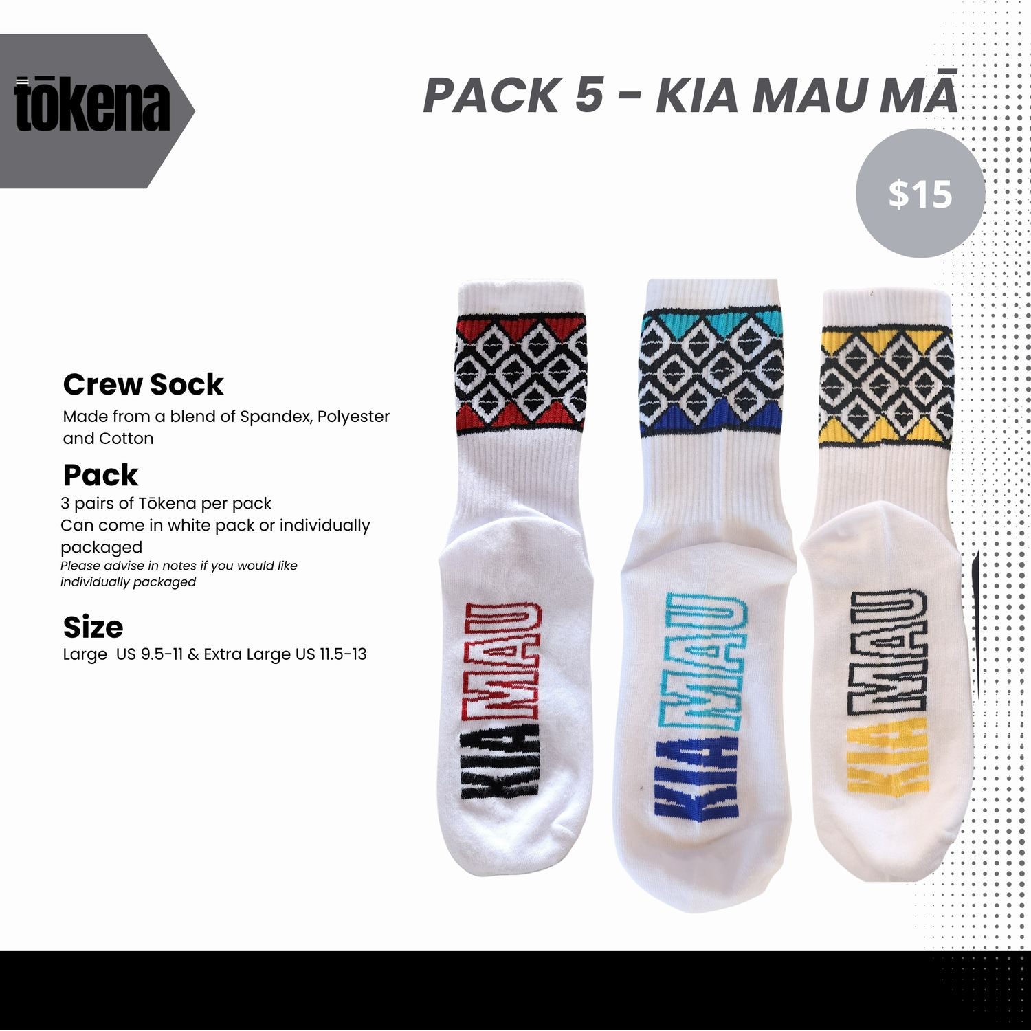 Pack 5 - KIA MAU MĀ