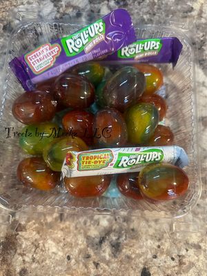 Fruit Roll Up Candied Grapes