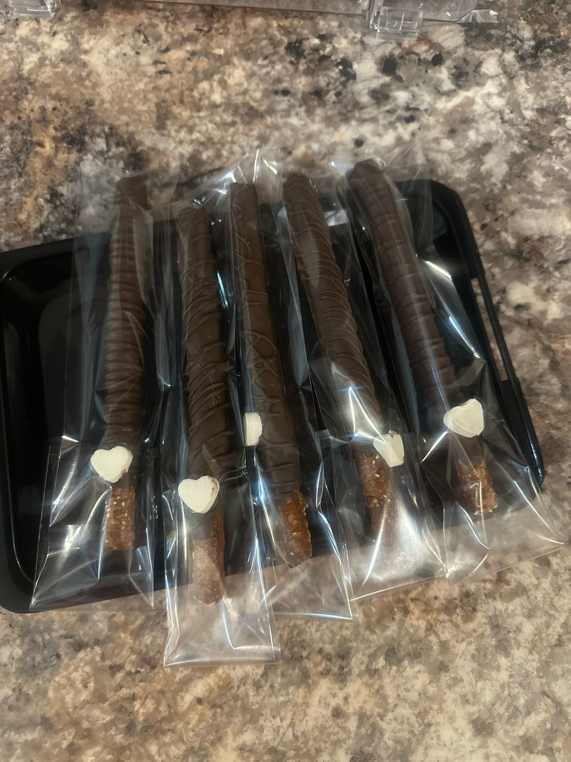 Chocolate Covered Pretzel Rods