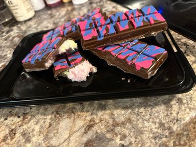 Cotton Candy Chocolate Bar
