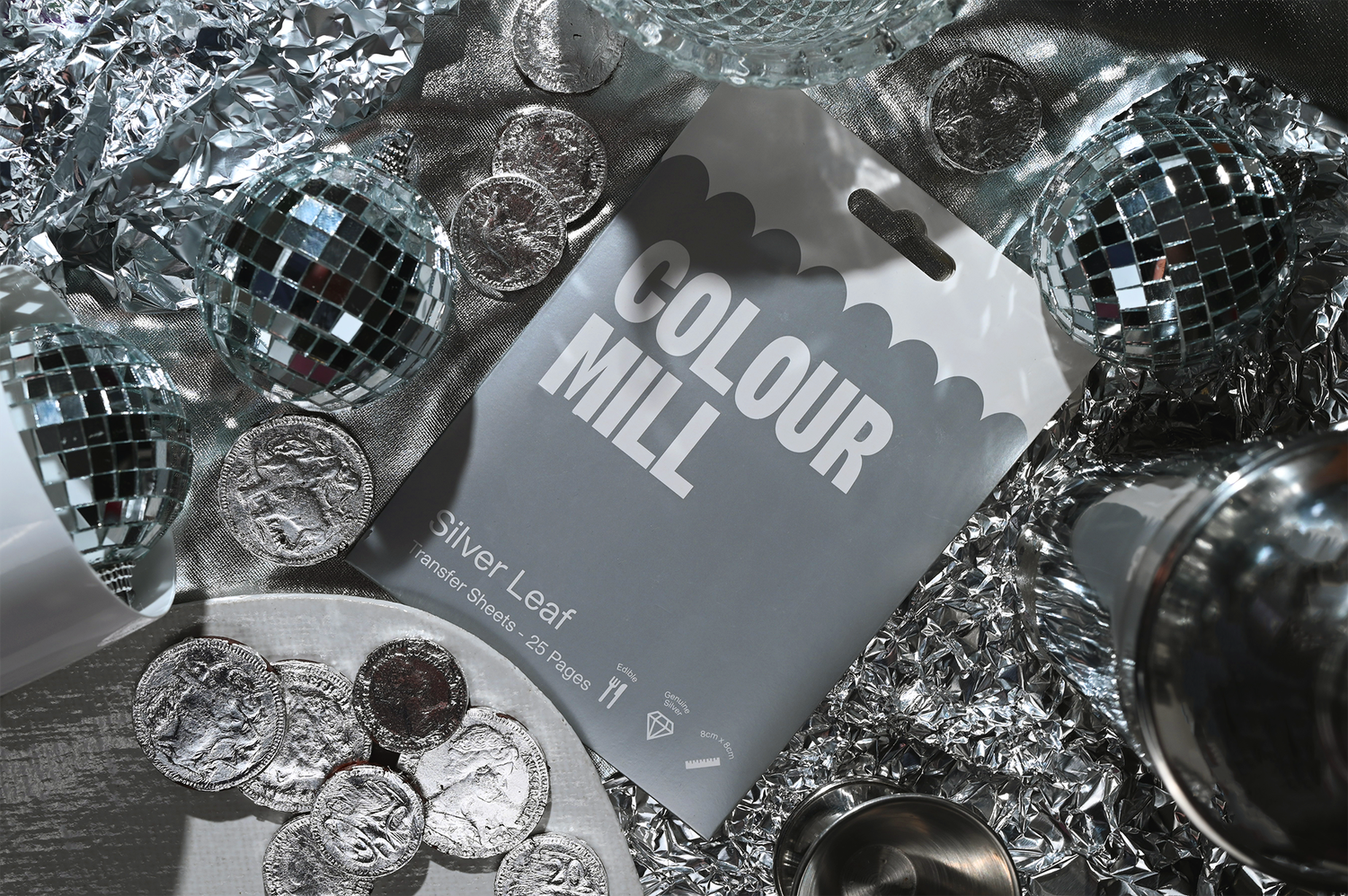 Colour Mill Silver Leaf (5x Blatt)
