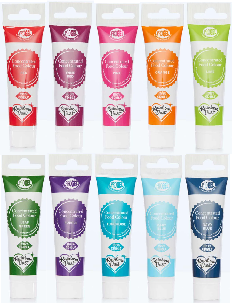 Rainbow dust - Progel-Set