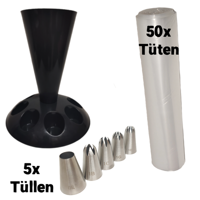 Torten-Dekoration-Set (7-teilig)