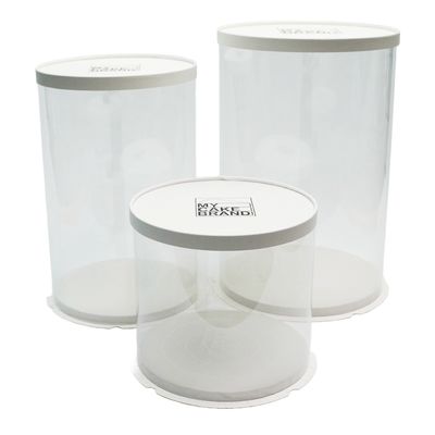 Zylinder Cake-Box/ Tortenbox