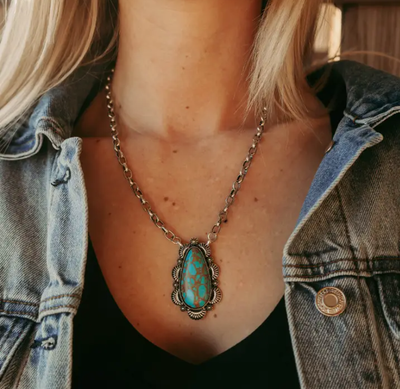 Wild West Turquoise Necklace