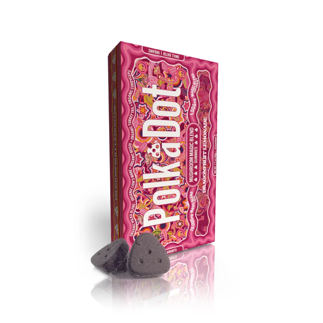 Polkadot Dragonfruit Lemonade Gummies