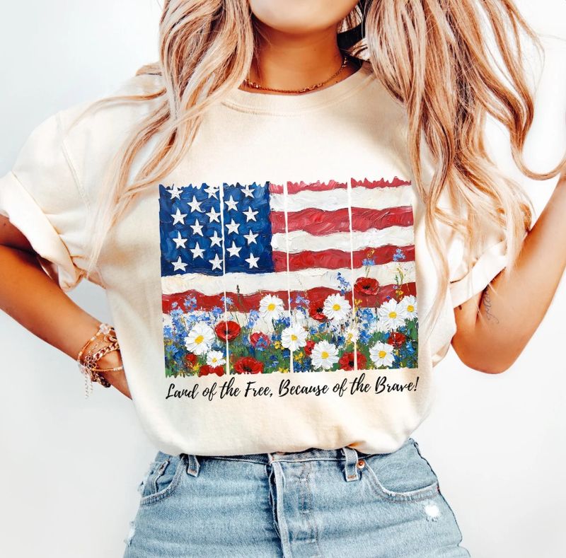 Land of The Free- Floral