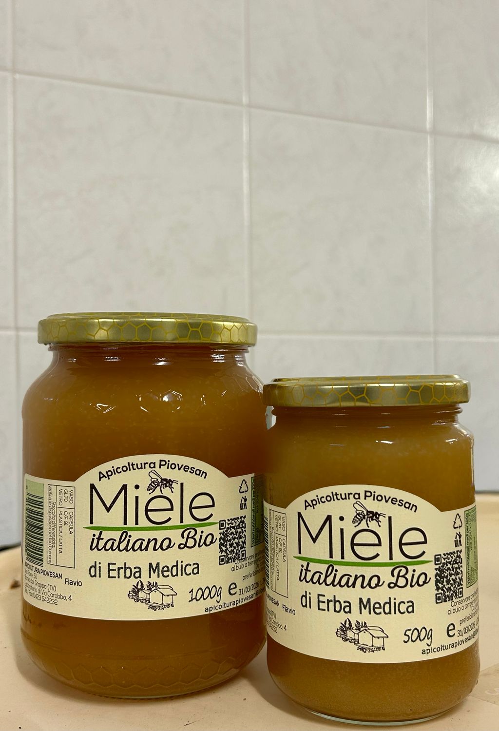 Miele ITALIANO BIO di ERBA MEDICA in vaso da 1000g