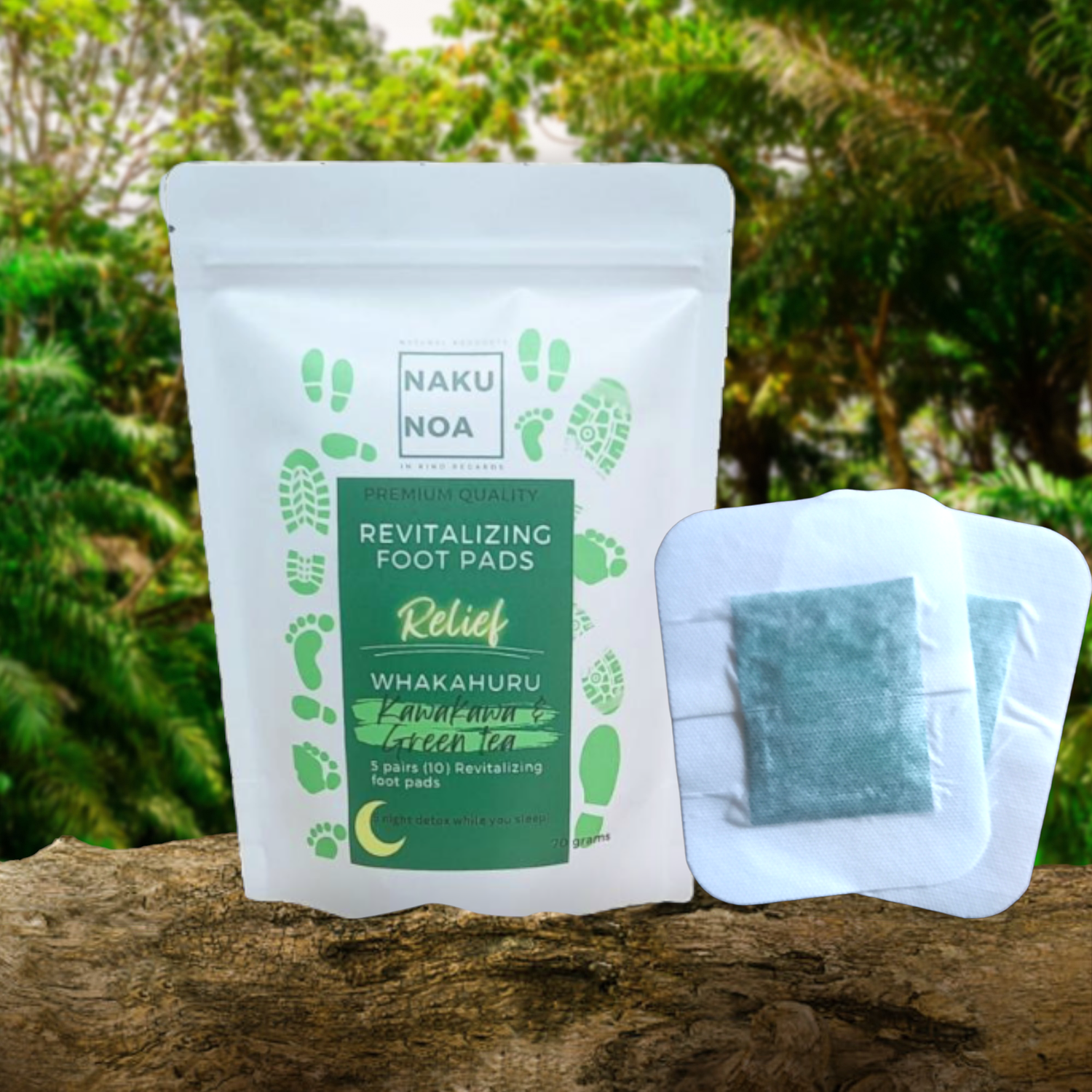 🌿 Whakahuru | Relief – Kawakawa &amp; Green Tea