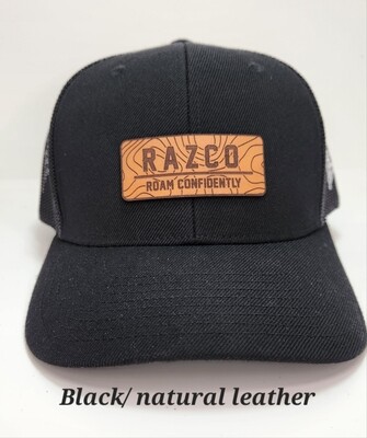 Leather Patch Hat (Roam Confidently)