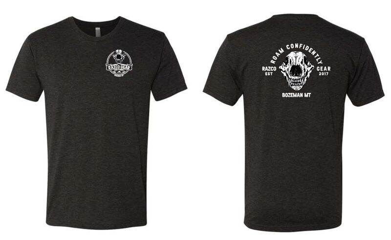 Roam Confidently Vintage Black  T-shirt