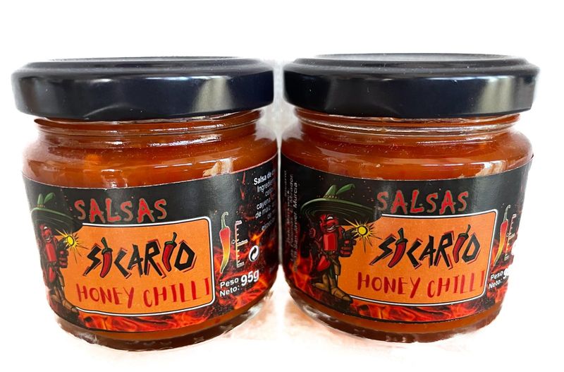 2 x  Sicario Honey Chilli. FREE POSTAGE