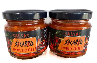2 x  Sicario Honey Chilli. FREE POSTAGE