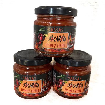 3 x  Sicario Honey Chilli. FREE POSTAGE