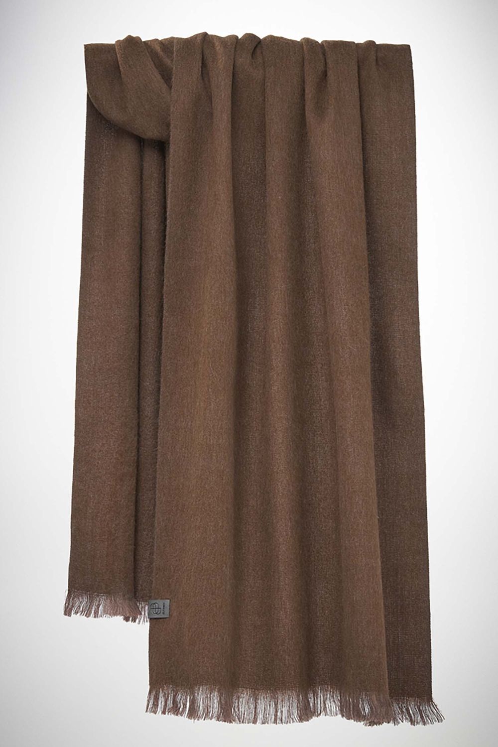 Sjaal Brushed Solid - Praline