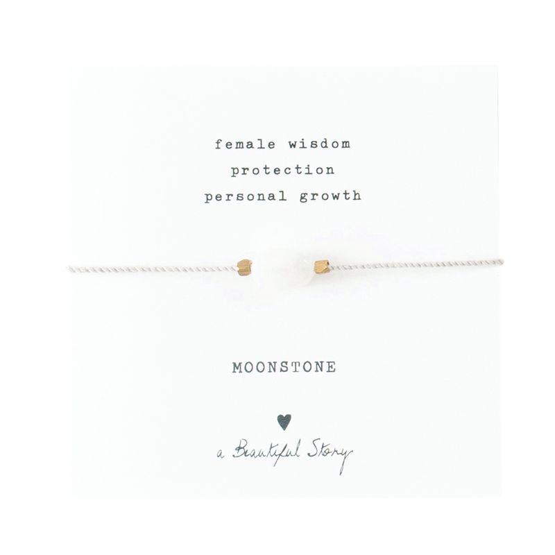 Gemstone Card Moonstone