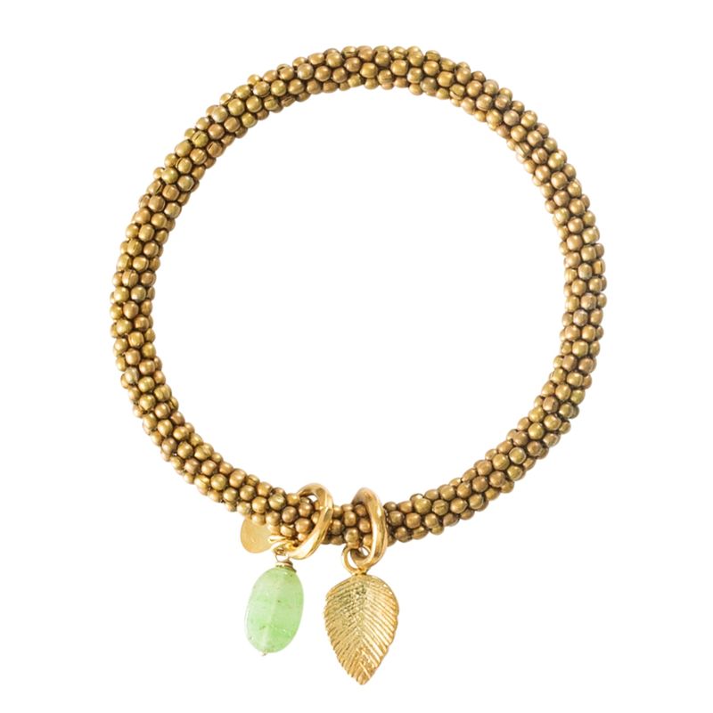 Jacky Aventurine Leaf