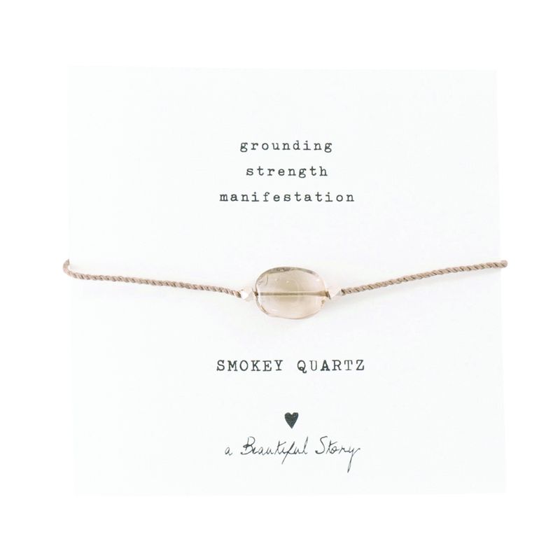 Gemstone Card Smokey Quartz