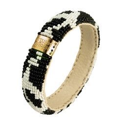 Armband Slim - Zwart/Wit