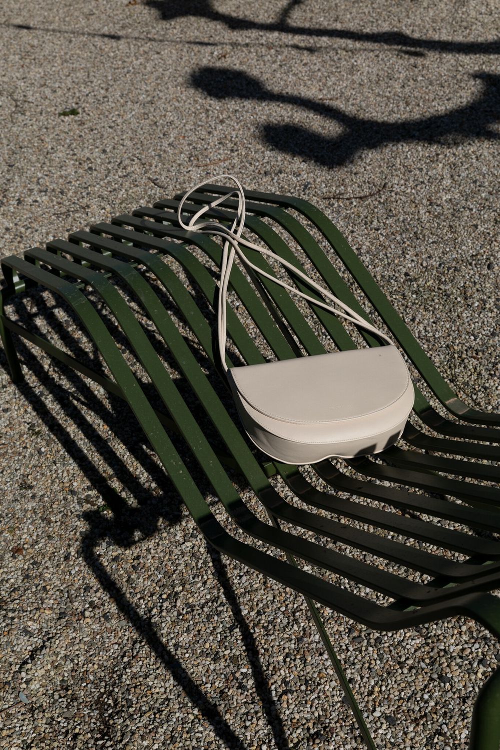 Soma Half Moon Schoudertas/Crossbody - Grain Milk