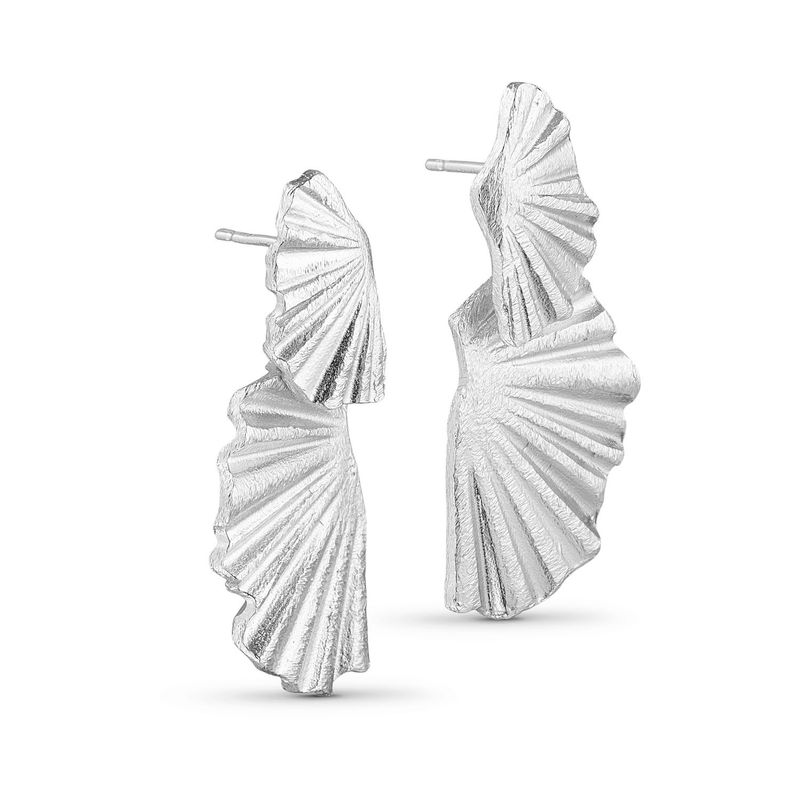 Earrings Double Fan