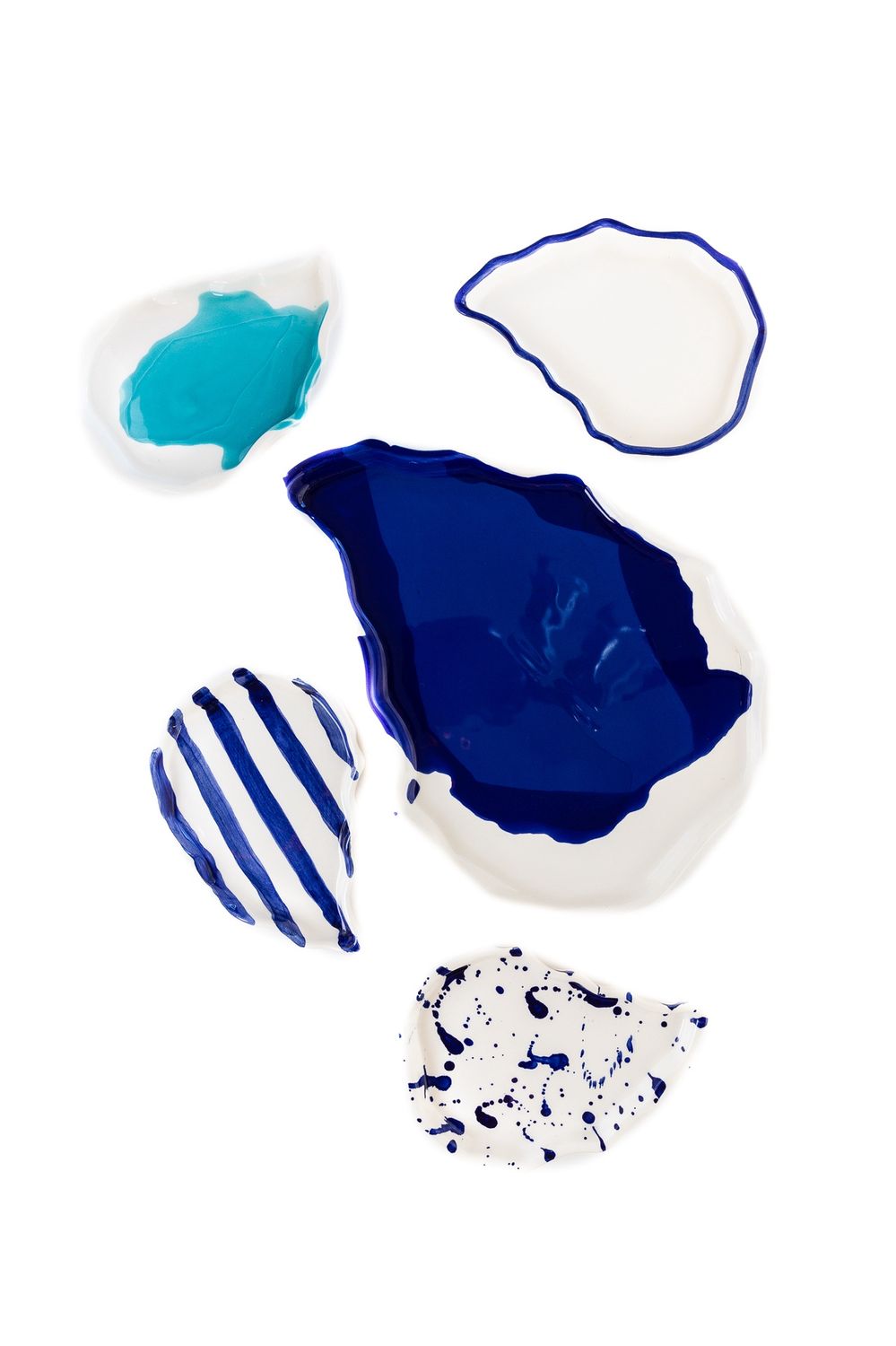 Oyster Set | Set van 5 schalen