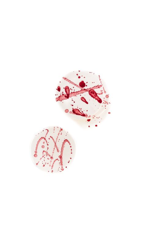 Onderzetters Pink Spotted | Set van 4